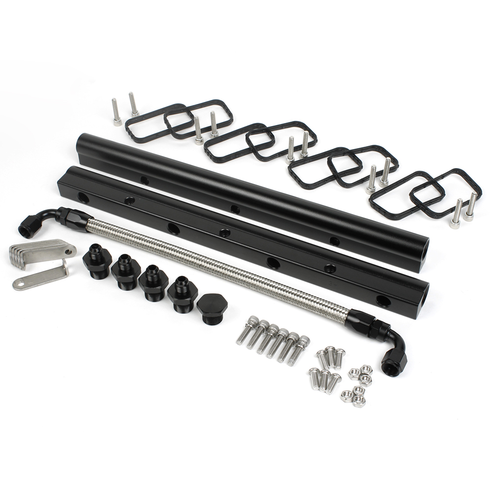 Fuel rail kit Chev LS3 - Black